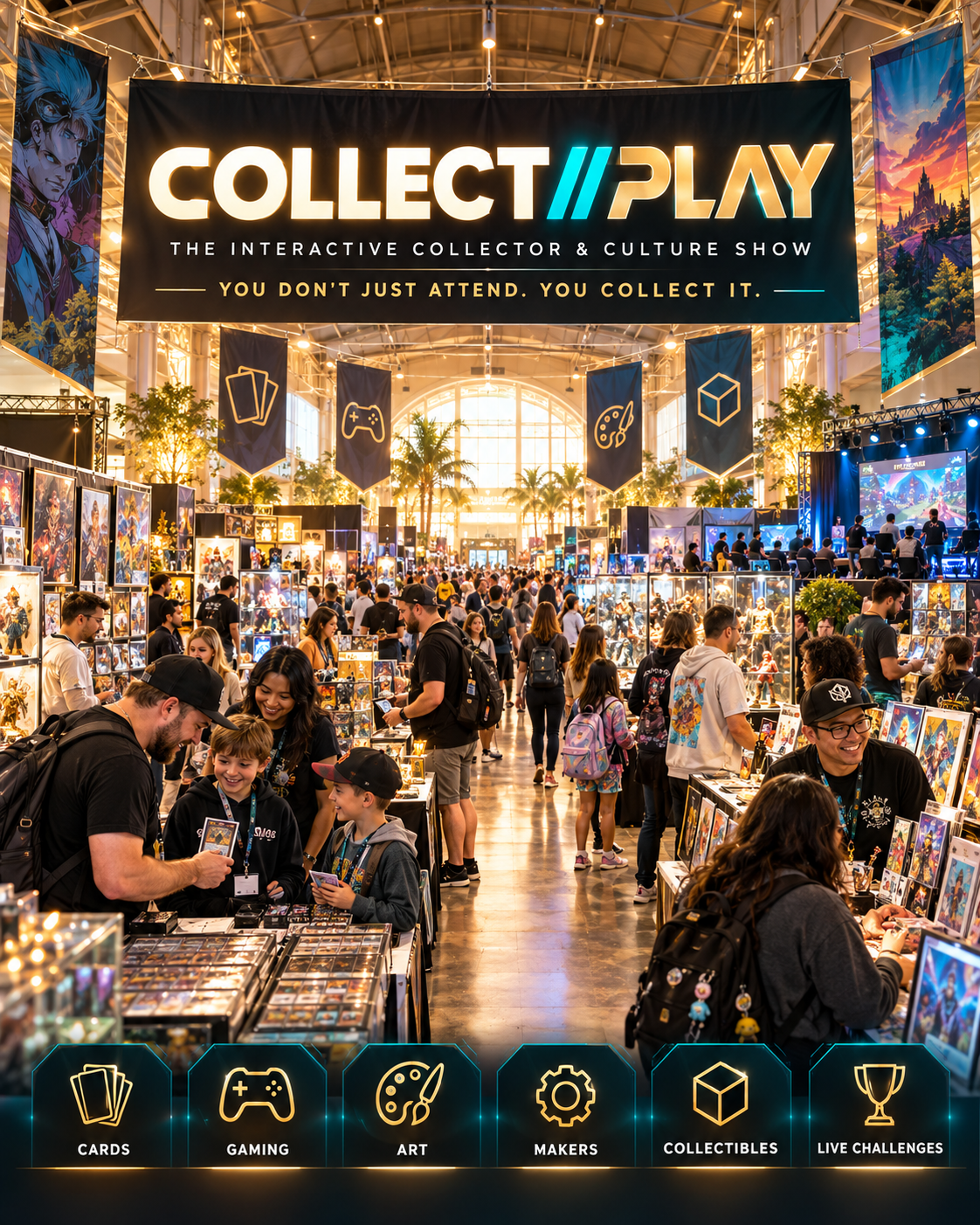 COLLECT//PLAY — The Interactive Collector & Culture Show