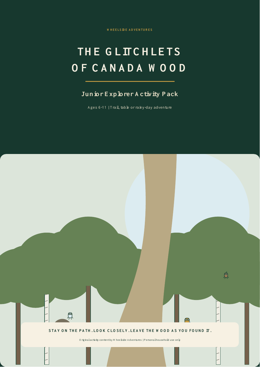 Activity pack cover